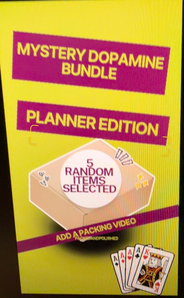 Mystery Dopamine Bundle Planning Edit--Planner Bundle